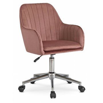 Офисное кресло MEBEL ELITE TOM Welur Розовый