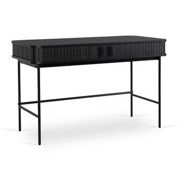 Письмовий стіл MEBEL ELITE TRISH 120 см Чорний
