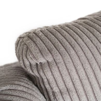 Кресло мягкое раскладное массажное с реклайнером MEBEL ELITE SEBASTIAN Velvet Серый