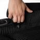 Крісло м'яке розкладне масажне з реклайнером MEBEL ELITE BOX велюр Чорний
