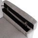 Кресло мягкое раскладное массажное с реклайнером MEBEL ELITE SEBASTIAN Velvet Серый