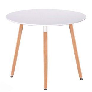 Стіл обідній СІРІУС (Китай) MDF (D=60cm), білий