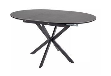 Стол раскладной Gaston Ceramic 100(135)x100 см Черный / Черный SIGNAL
