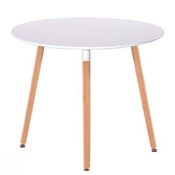 Стіл обідній СІРІУС (Китай) MDF (D=60cm), білий