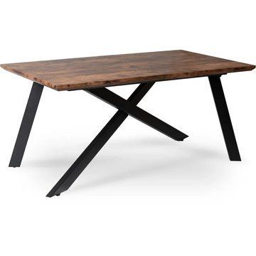 Стіл розкладний MEBEL ELITE HAMILTON 160-200х90 см дуб рустик