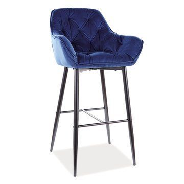 Стул Cherry H-1 Velvet Синий SIGNAL