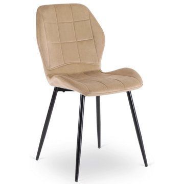 Стул MEBEL ELITE IRYS Бежевый велюр