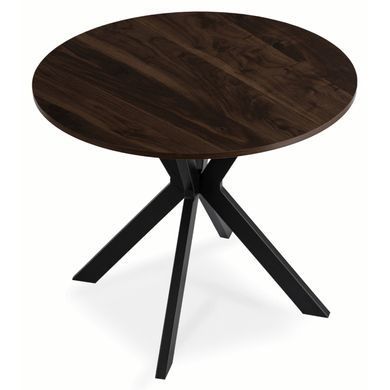 Обеденный стол MEBEL ELITE LAUREN 90 см Орех