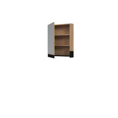 Шкаф настенный с зеркалом DUESA 60/1D Дуб золотой HALMAR