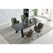 Стол INTARSIO раскладной ARNOLD CERAMIC 180(240)*90 Wic dark grey