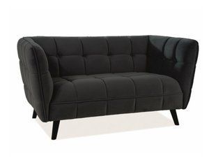 Диван Castello 2 Velvet Чорний SIGNAL