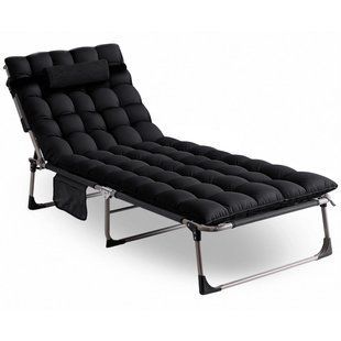 Шезлонг VENUS MEBEL ELITE Черный