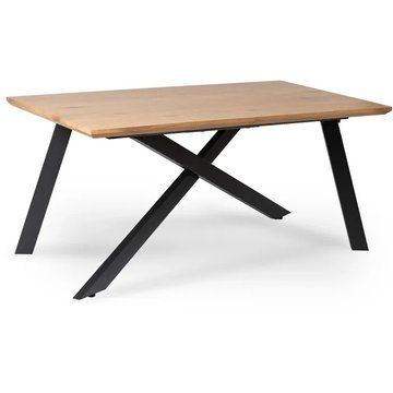 Стіл розкладний MEBEL ELITE HAMILTON 160-200х90 см Золотий дуб