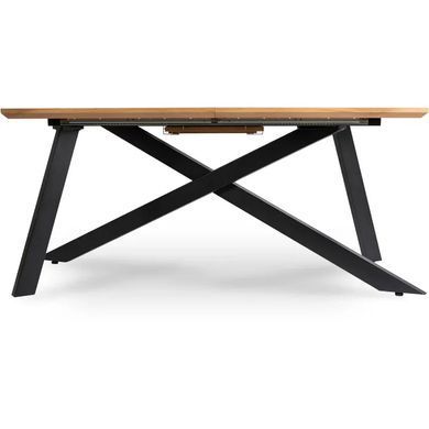 Стіл розкладний MEBEL ELITE HAMILTON 160-200х90 см Золотий дуб