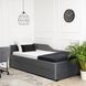 Кровать MEBEL ELITE JONAS Welur 90x200 см Серый