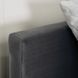 Кровать MEBEL ELITE JONAS Welur 90x200 см Серый