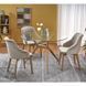 Стіл Ashmore Прозорий 120х120 см HALMAR