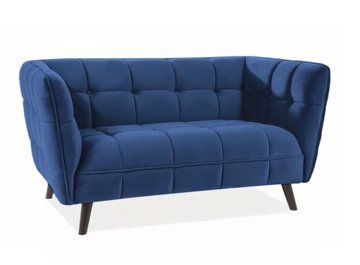 Диван Castello 2 Velvet Синий SIGNAL
