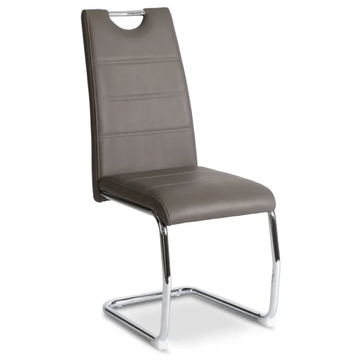 Стілець MEBEL ELITE LOPEZ екошкіра Сірий