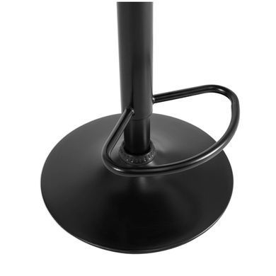 Барний стілець MEBEL ELITE NERO Welur Чорний