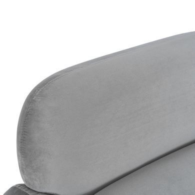 Крісло м'яке MEBEL ELITE TOGO Welur Сірий