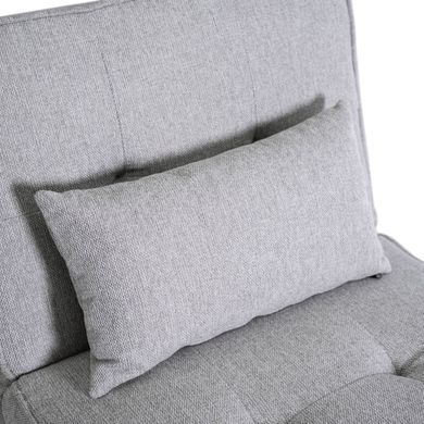 Крісло м'яке розкладне MEBEL ELITE IBERIS Сірий