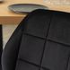 Стілець MEBEL ELITE IRYS Чорний велюр