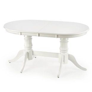 Стол раскладной Joseph Белый 150(190)х90 см HALMAR