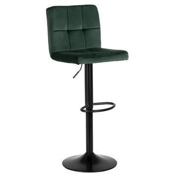 Барный стул MEBEL ELITE NERO Welur Зеленый