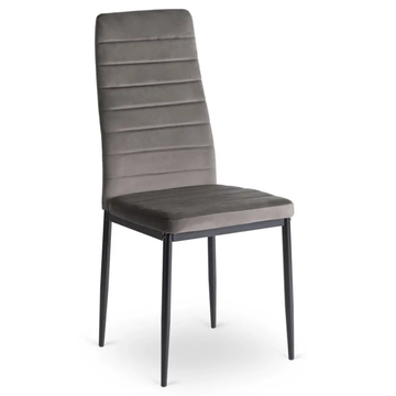 Стул MEBEL ELITE NARIS велюр Серый