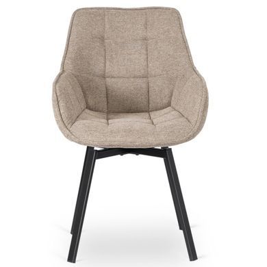 Обеденный стул поворотный MEBEL ELITE LUNA 2 Бежевый