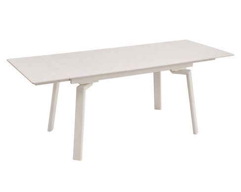 Стіл BELFORD CERAMIC 140(200)*80 білий/кашемір