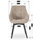 Обеденный стул поворотный MEBEL ELITE LUNA 2 Бежевый