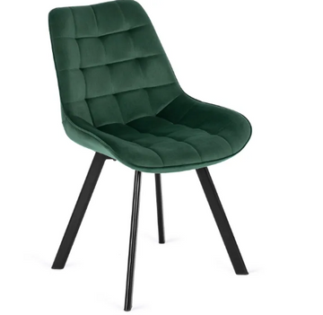 Стілець оксамитовий MEBEL ELITE RICK Velvet Зелений