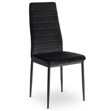 Стілець MEBEL ELITE NARIS велюр Чорний