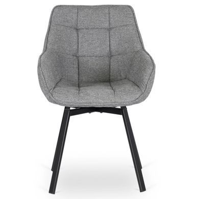 Обідній стілець поворотний MEBEL ELITE LUNA 2 Сірий