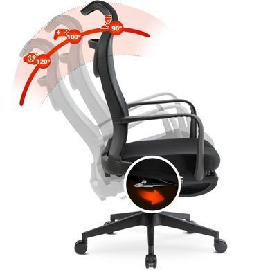 Офисное кресло MEBEL ELITE ACTON Черный