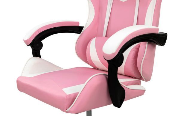 Крісло геймерське Слім, чорний/білий