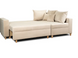 Кутовий диван оксамитовий MEBEL ELITE MARKUS Velvet 238 см бежевий (правий)