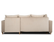 Кутовий диван оксамитовий MEBEL ELITE MARKUS Velvet 238 см бежевий (правий)