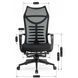Офисное кресло MEBEL ELITE ACTON Черный