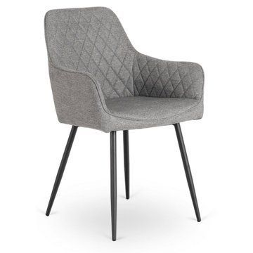 Обеденный стул MEBEL ELITE BRESSO 2 Серый
