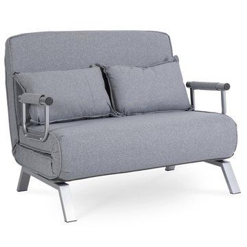 Раскладной диван MEBEL ELITE BART 2 Серый