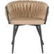 Стілець оксамитовий MEBEL ELITE EMPOLI Velvet Бежевий