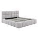 Кровать MEBEL ELITE MURACJA Boucle 160x200 см Серый