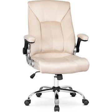 Кресло офисное поворотное бархатный MEBEL ELITE SORIN 2 Velvet Бежевый