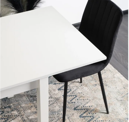 Стол раскладной MEBEL ELITE MAX 80-160х80 см белый