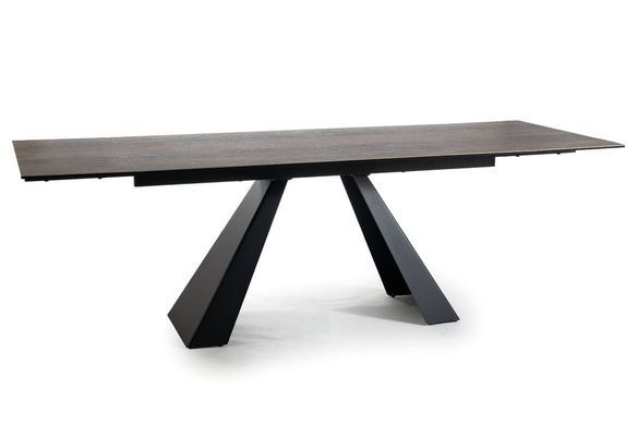 Стол Salvadore Ceramic 180(260)X90 см Черный Мат SIGNAL