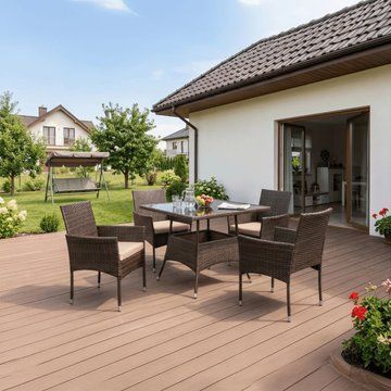 Комплект садових меблів MEBEL ELITE  MORADO Коричневий