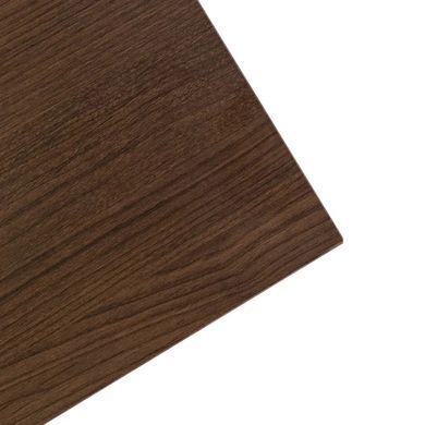 Письменный стол MEBEL ELITE CASS 120 см коричневый / черный